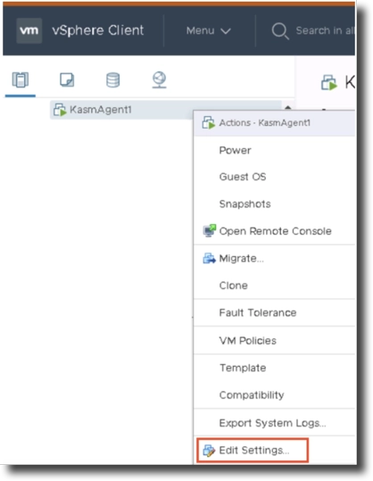 Target VM