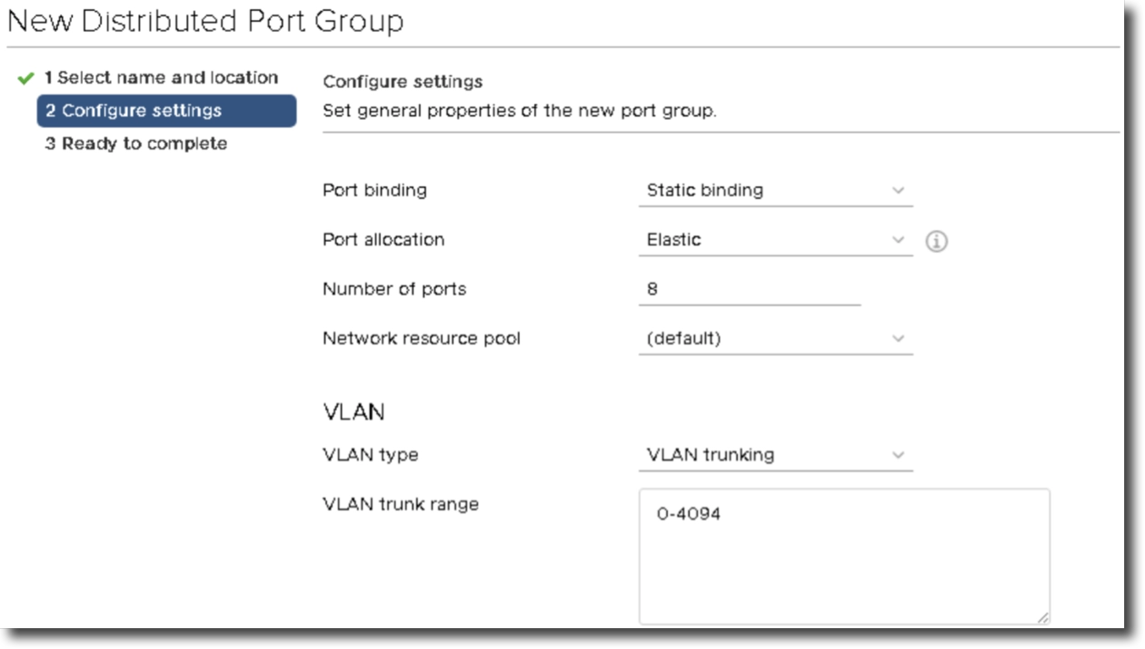 VLAN Section