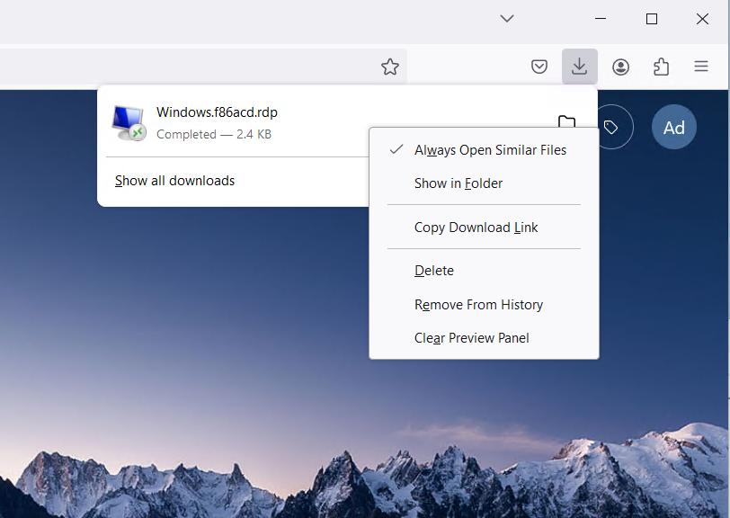 Always Open Similar Files