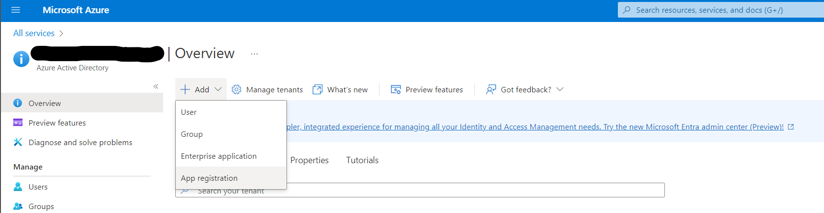 App Registration