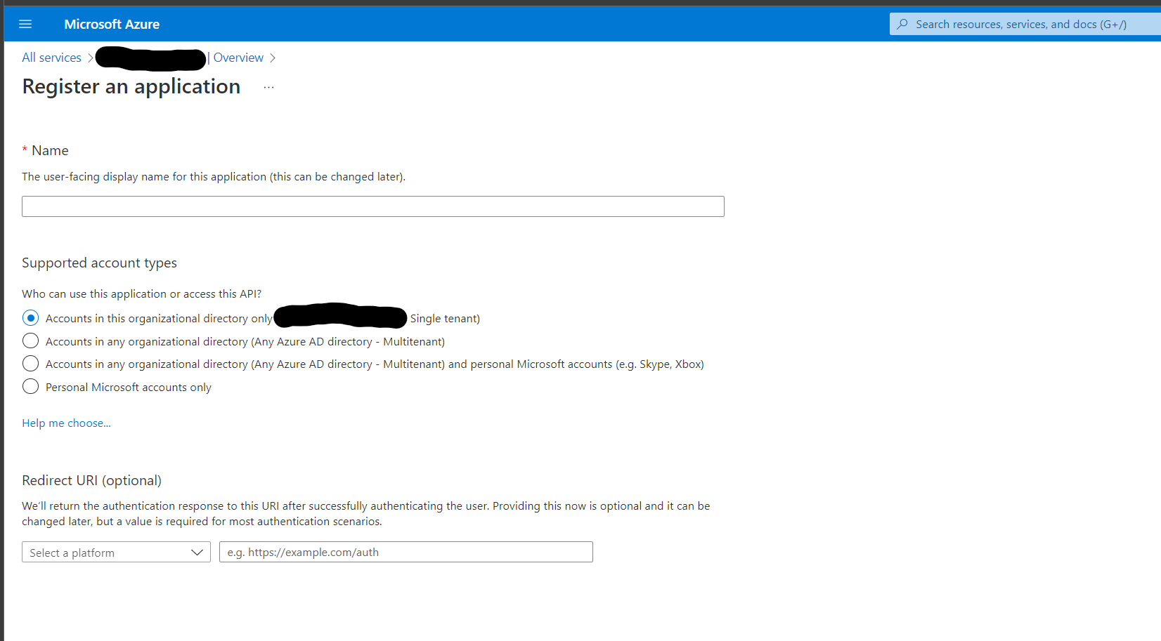 App Registration