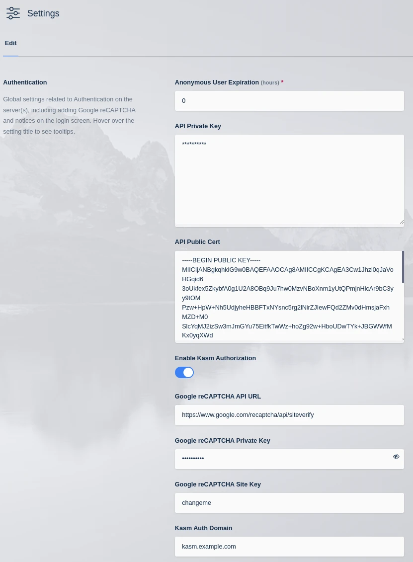 Auth Domain