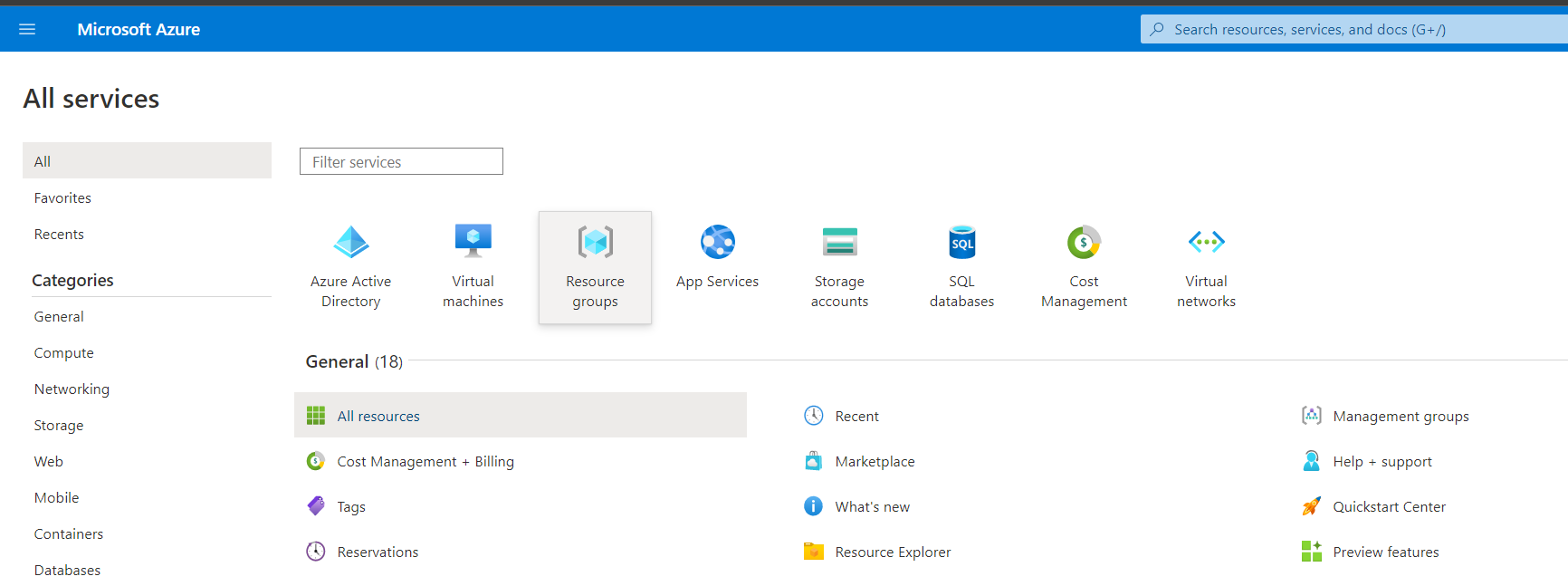 Azure Resource Groups