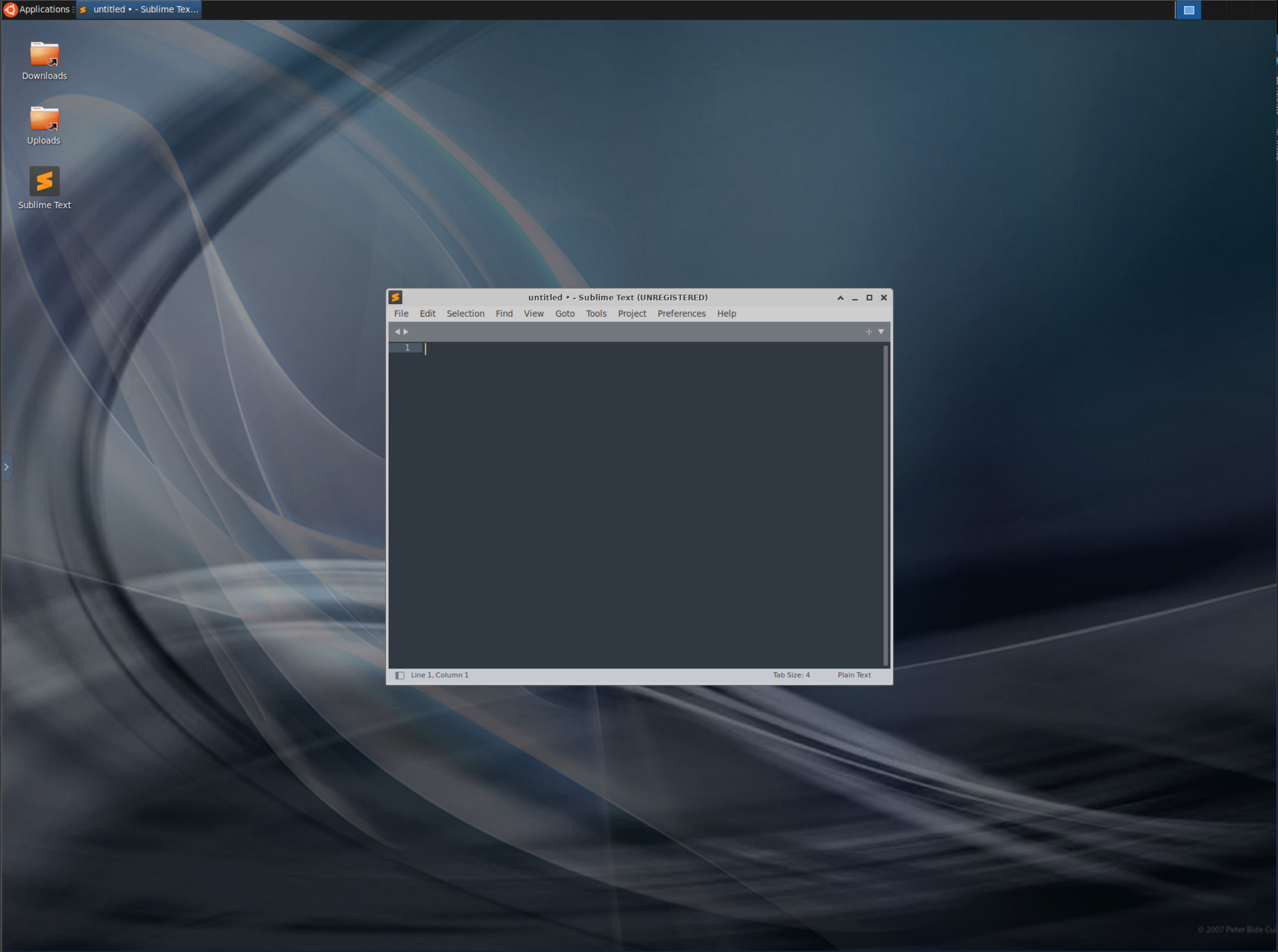 Custom Desktop Background