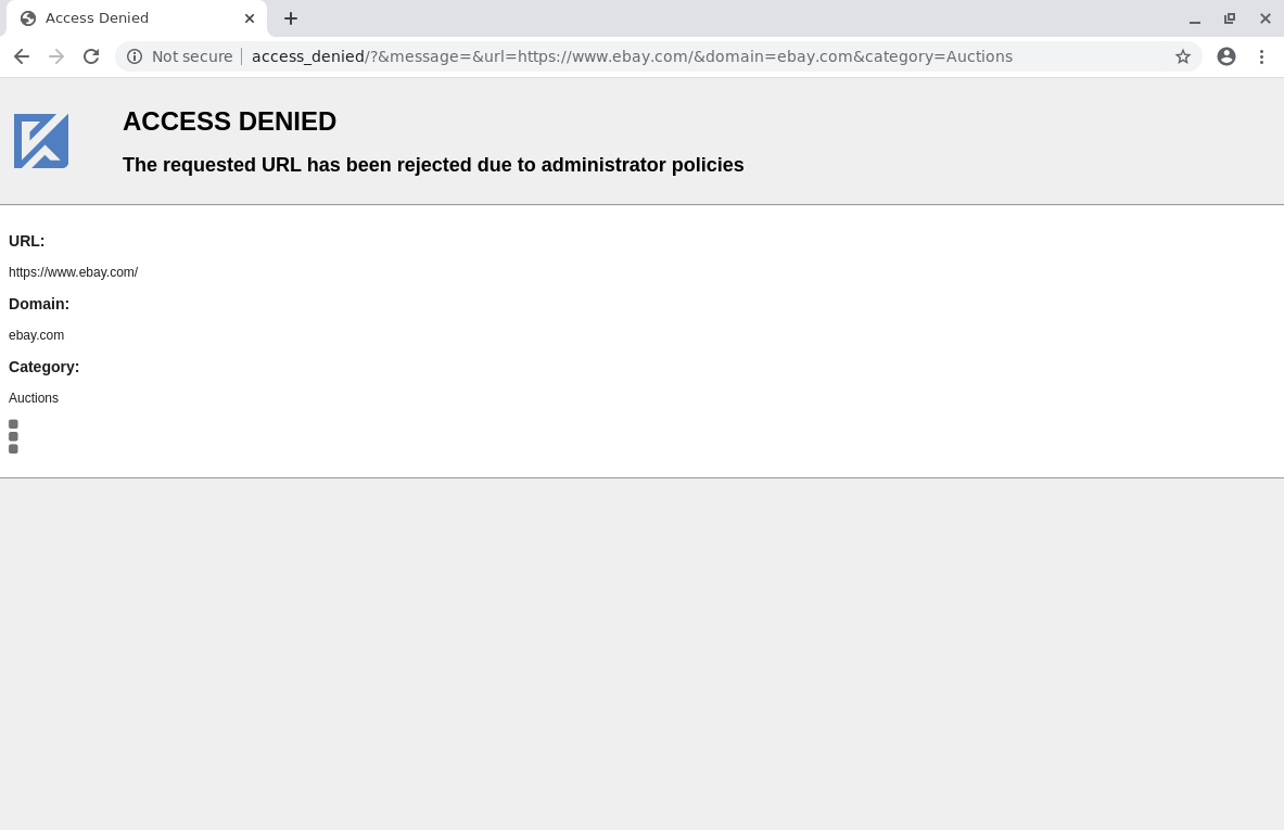 Denied Request