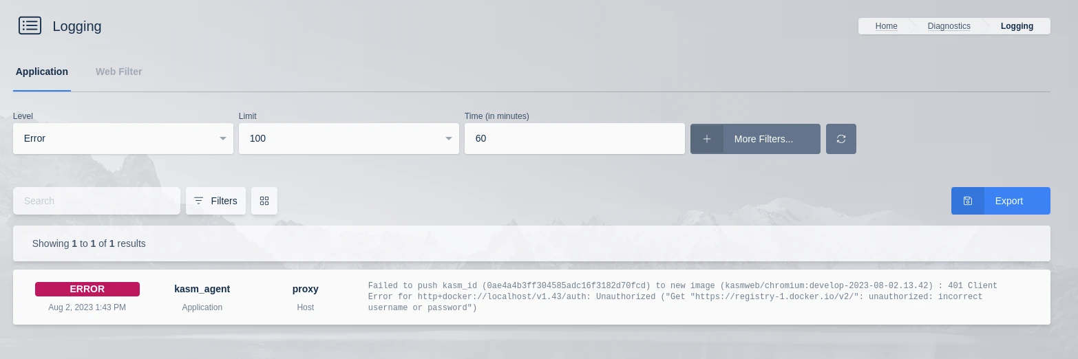 Example Error