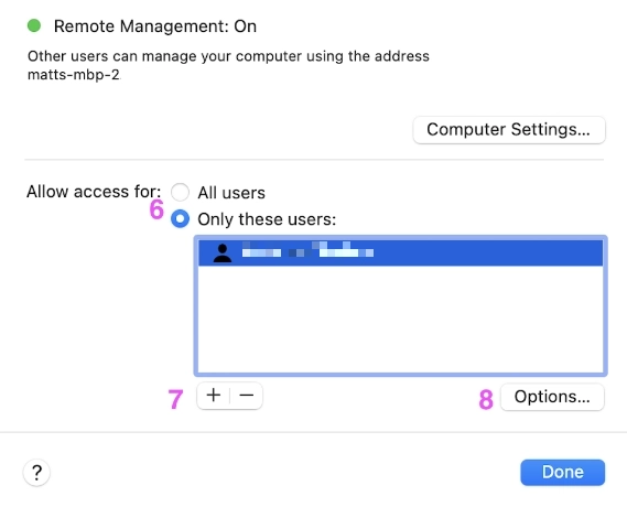 Adding User to Only These Users