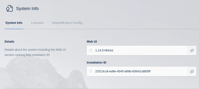 Installation ID