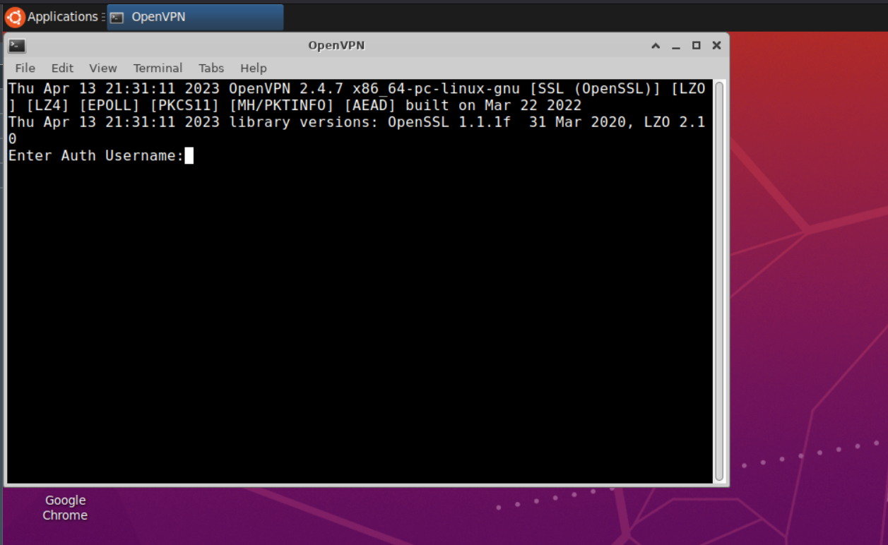 OpenVPN prompting for login credentials to NordVPN