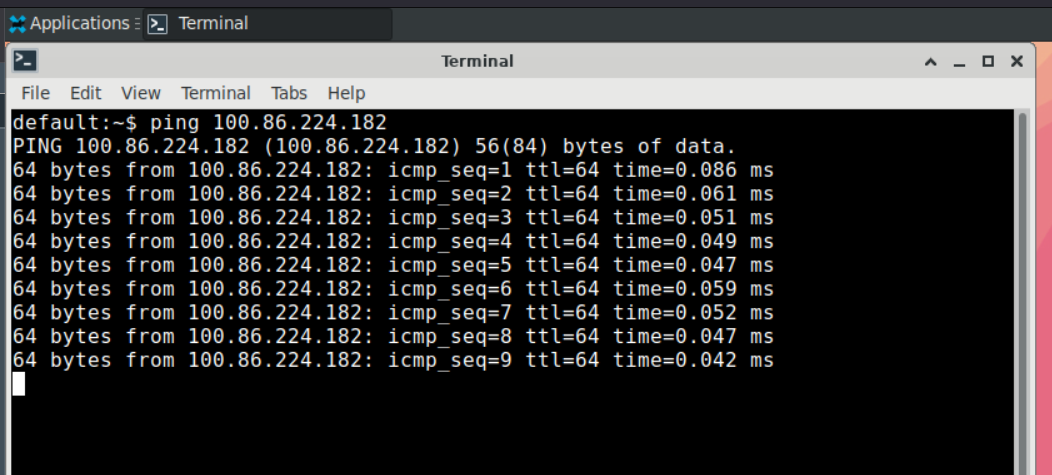 Ping Response
