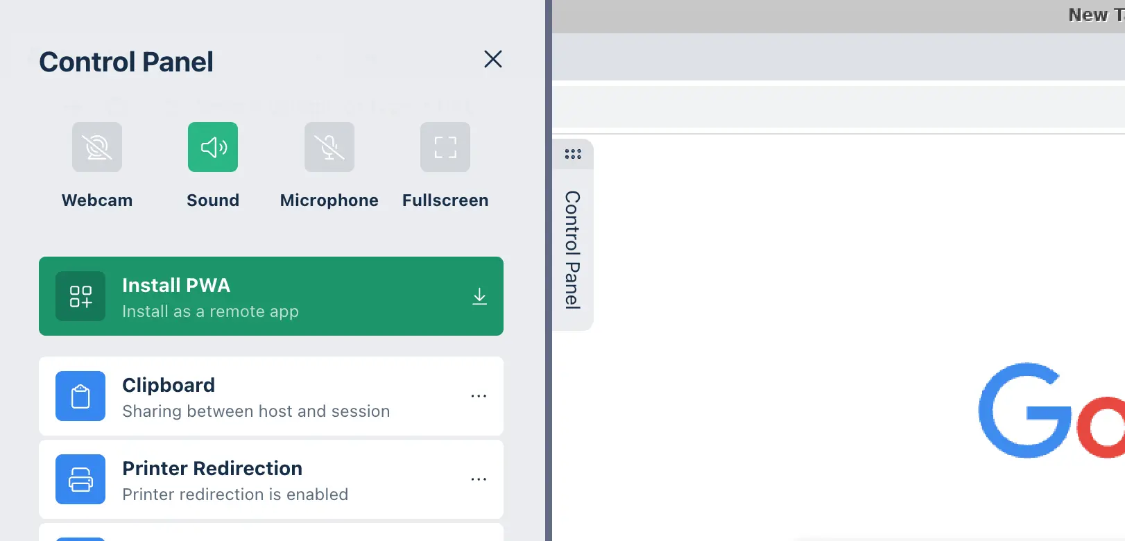 Install individual PWA