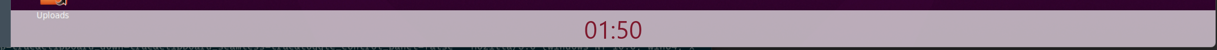 Session Time Limit Countdown