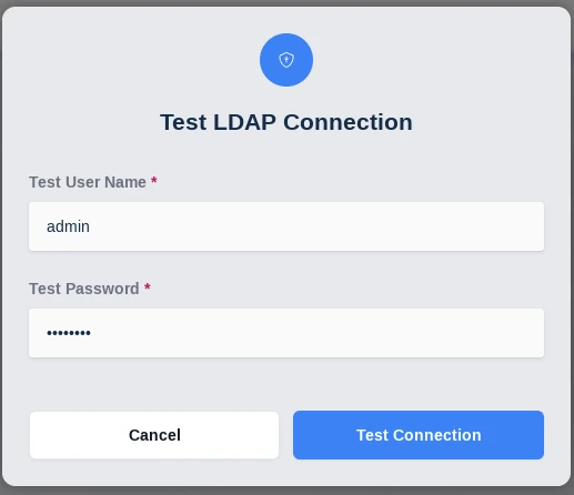 Test LDAP Config