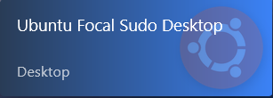 Workspace Launcher Icon for Sudo Install