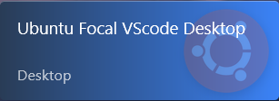 Workspace Launcher Icon for Repo Clone and VScode