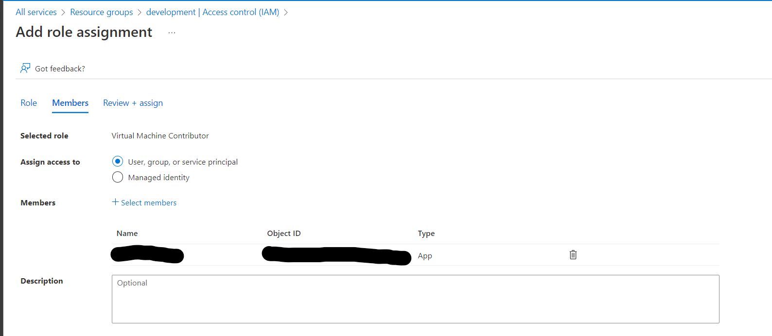 Assign Contributor