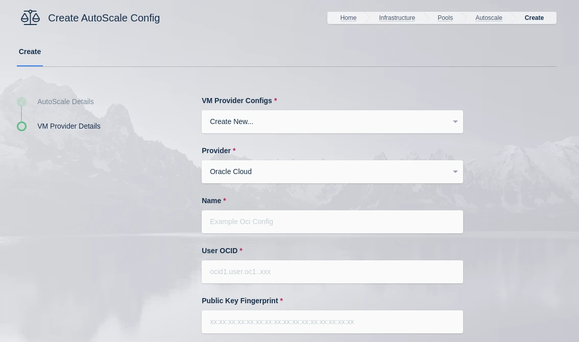 OCI VM Provider