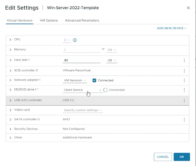 Detach CD/DVD drive from your VM settings
