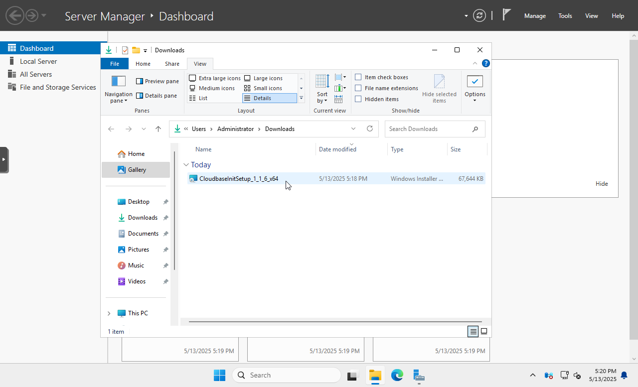 Windows 2025 Download Cloudinit