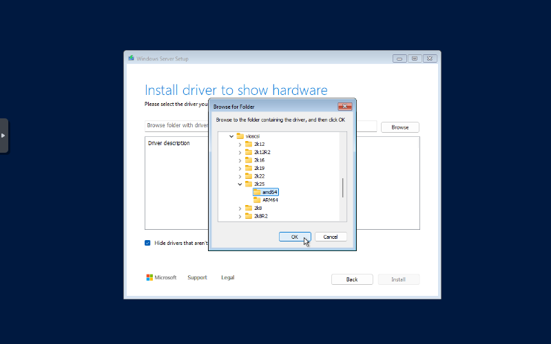 Windows 2025 Driver Folder