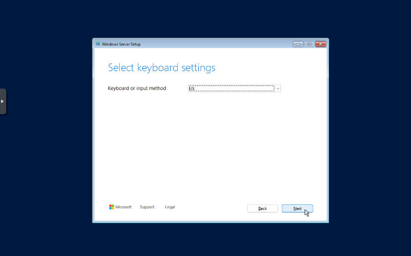 Windows 2025 Keyboard Selection