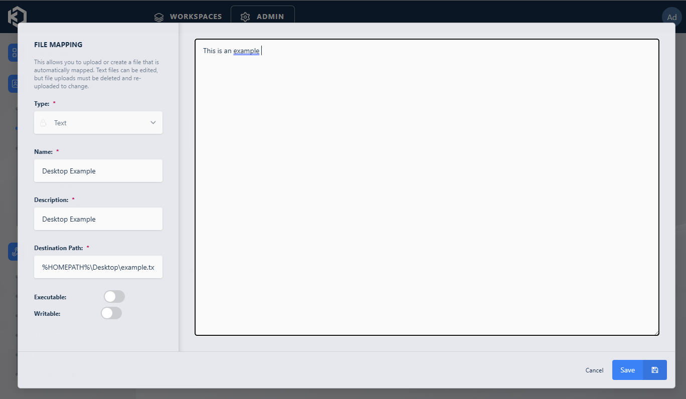 Windows User Profile Mapping