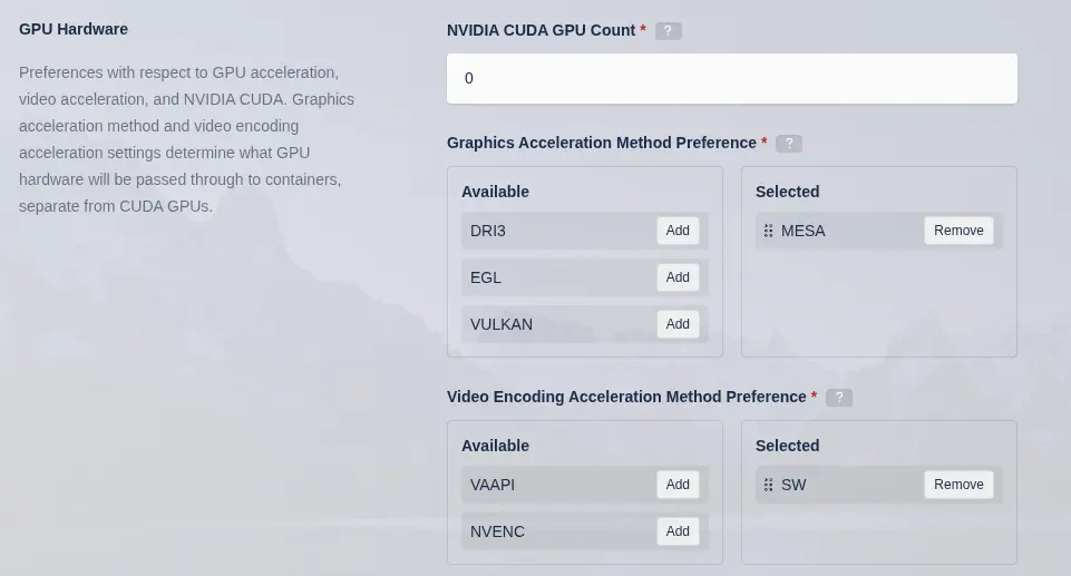 File Mappings Table