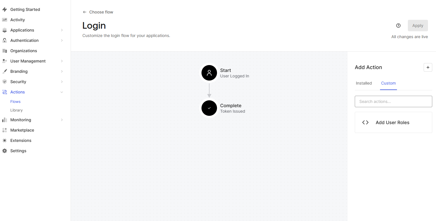 Login Flow