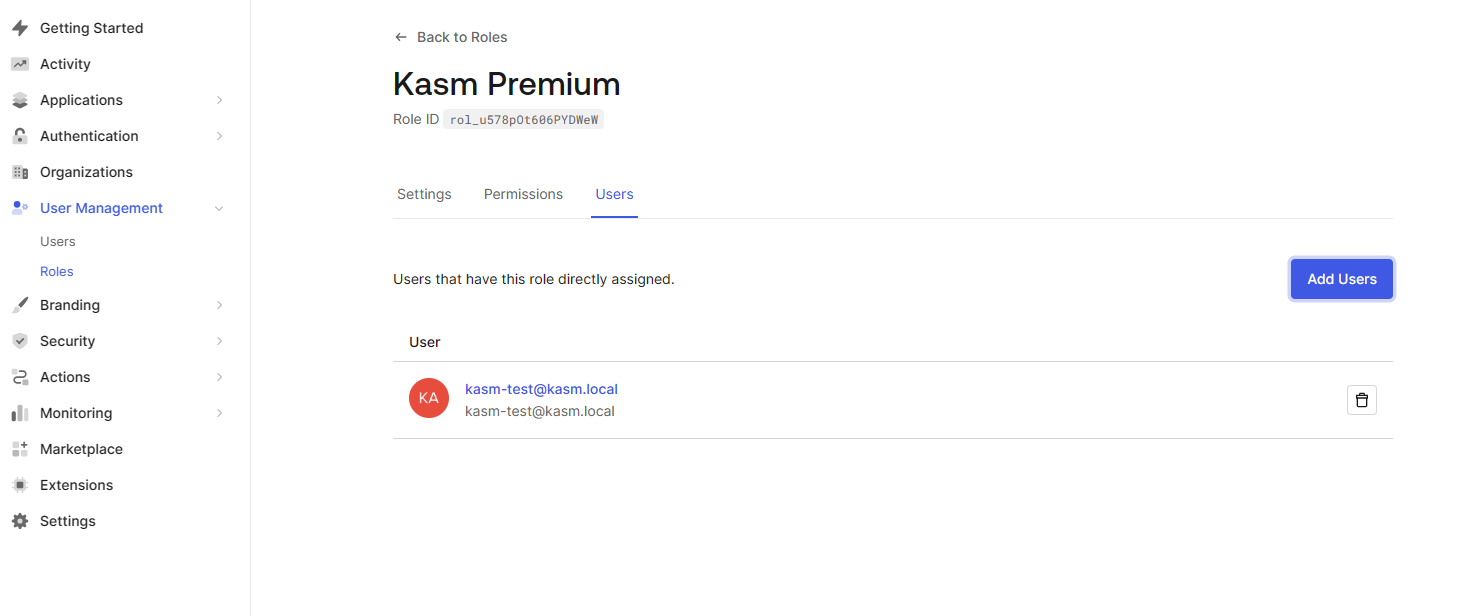 Auth0 Role SSO