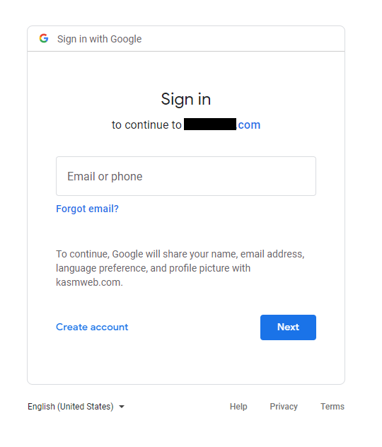 Google Auth