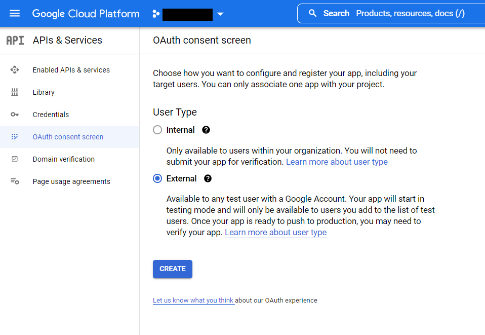 OAuth Consent