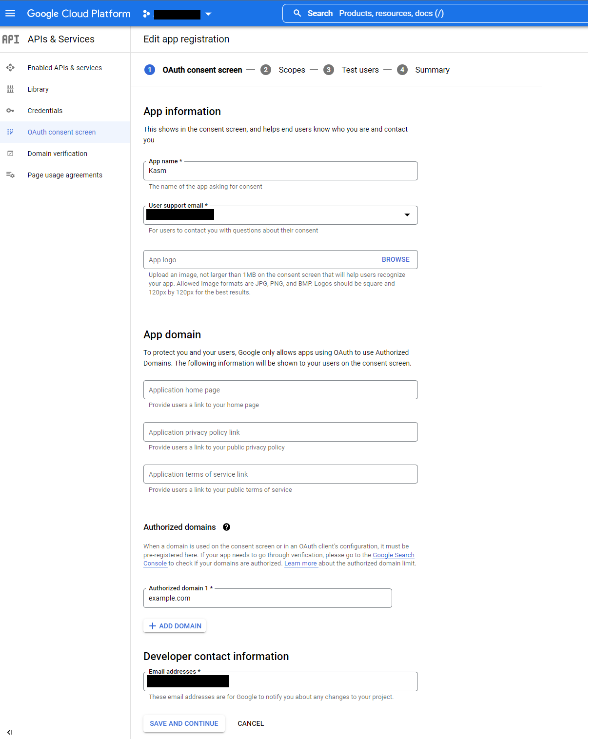 App Registration