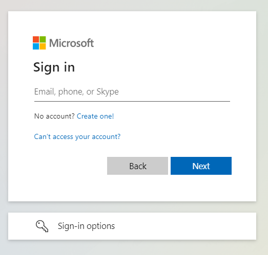 Microsoft Auth
