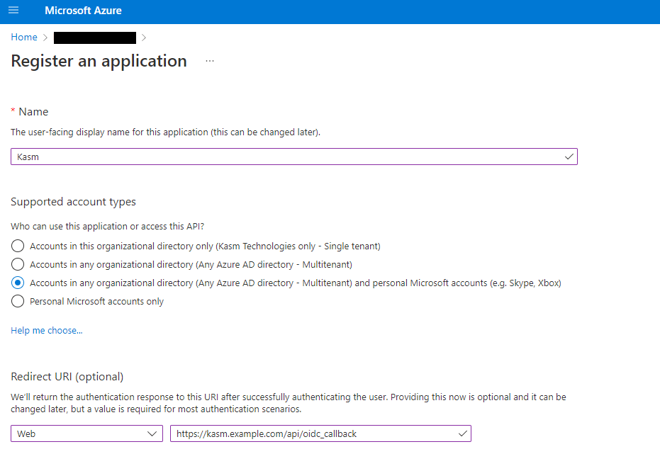 Register App