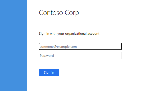 ADFS Login