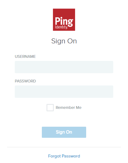 PingOne Login
