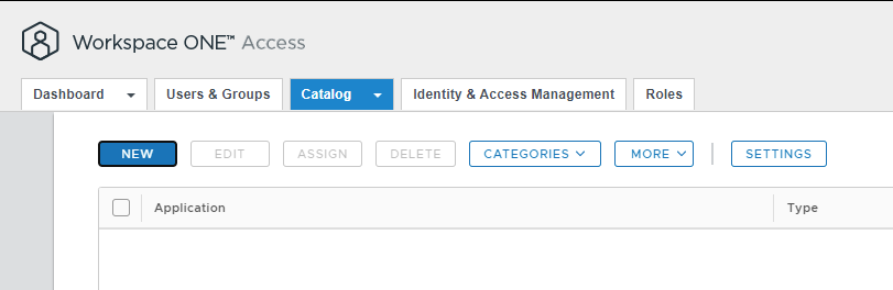 Workspace One Access Portal