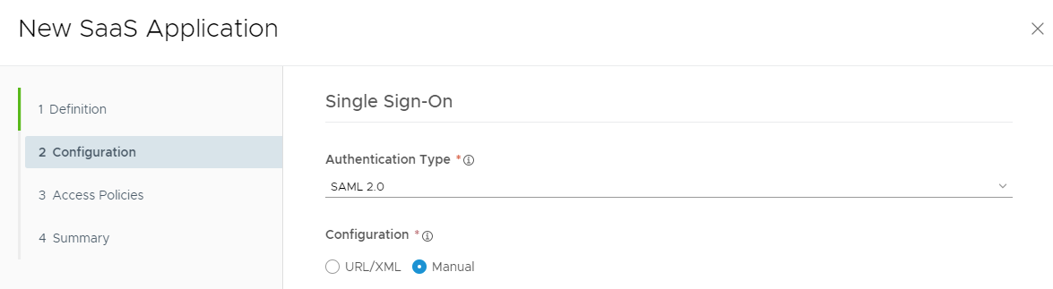 Authentication Type