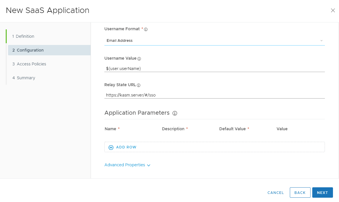 Username Format